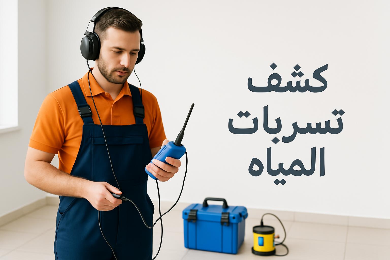 كشف تسربات المياه